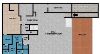 Locale commerciale con avviata attività in vendita – 2 Ambienti – Bagheria (Pa)